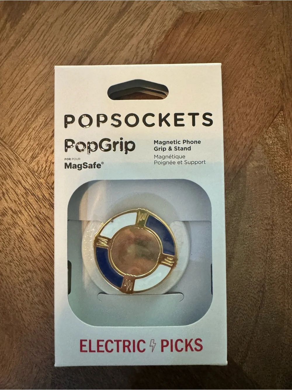 PopSocket x Electric Picks Enamel Overboard Navy MagSafe PopGrip
